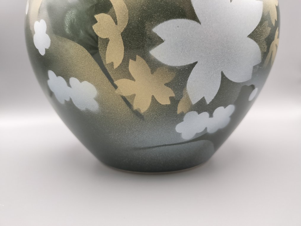 Βάζο - Κεραμικό - Ιαπωνία - Kutani ware (χωρίς τιμή ασφαλείας) #2.1