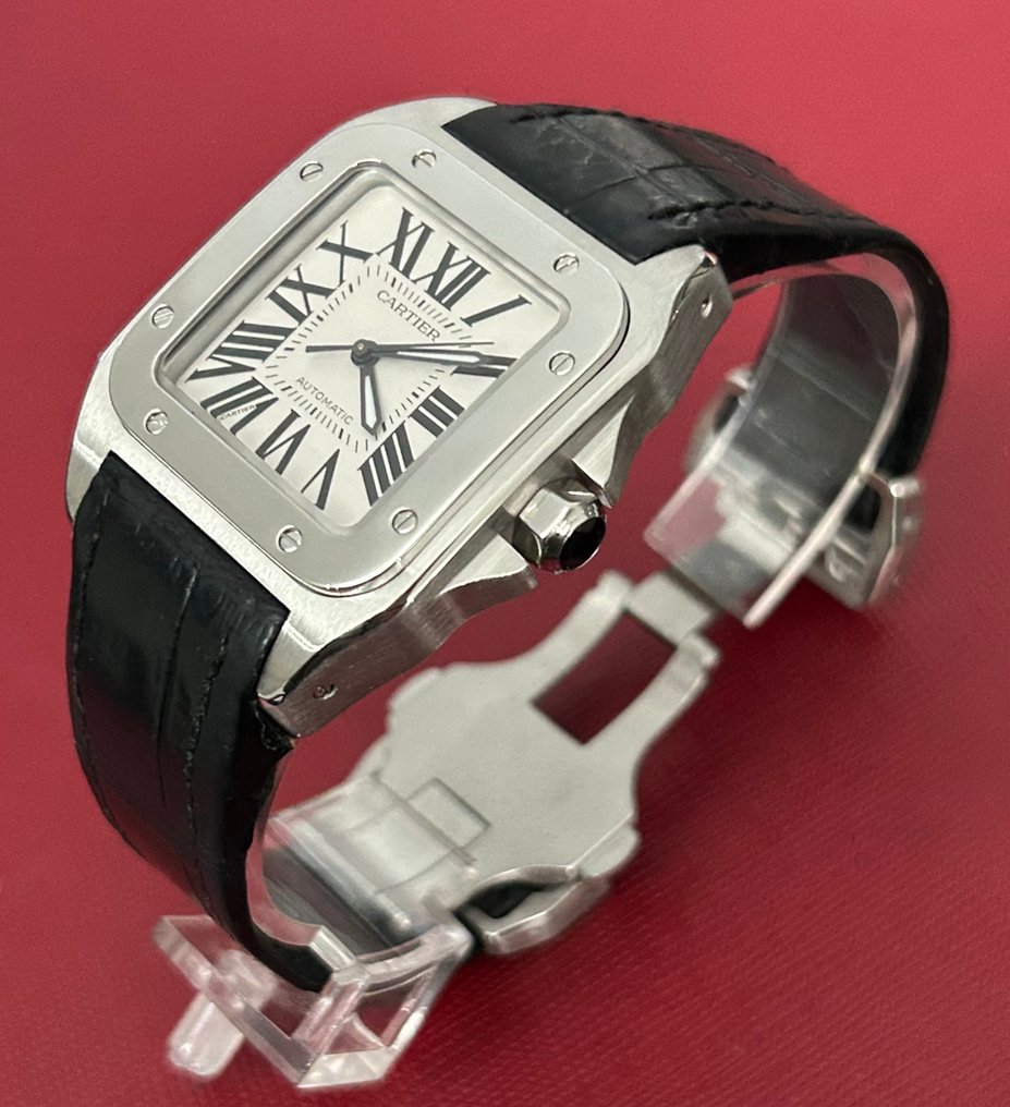Cartier - Santos 100 - 2878 - Men - 2000-2010  #4.3