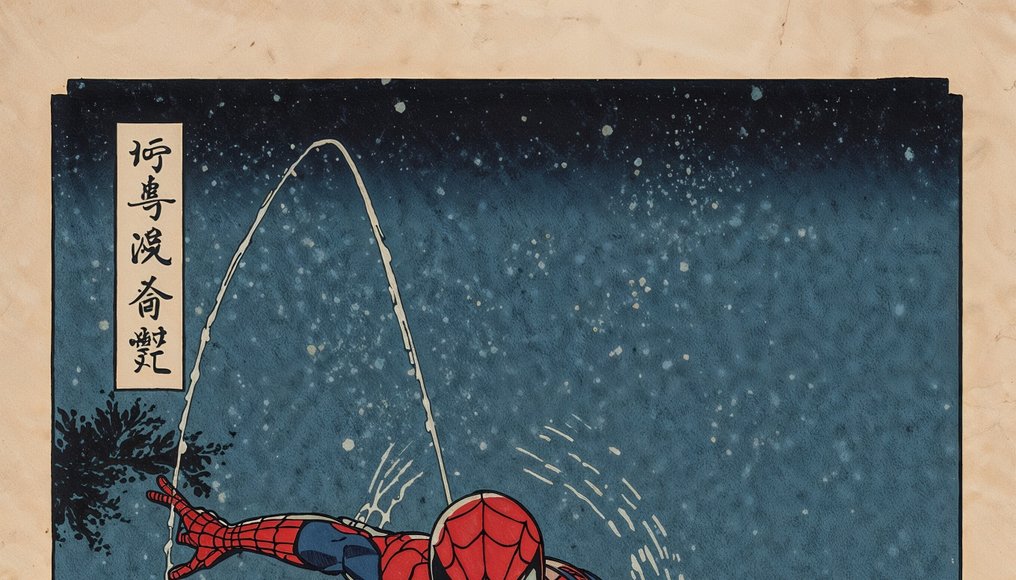 Sato Hageshi - Snowfall Swing - Spider-Man Marvel - Signed and Numeroted 6/10 #3.2