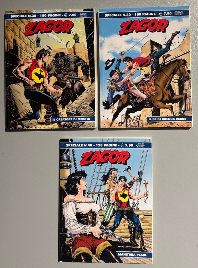Zagor - seriette complete e curiosità - 19 Comic - 1999/2025 #2.1