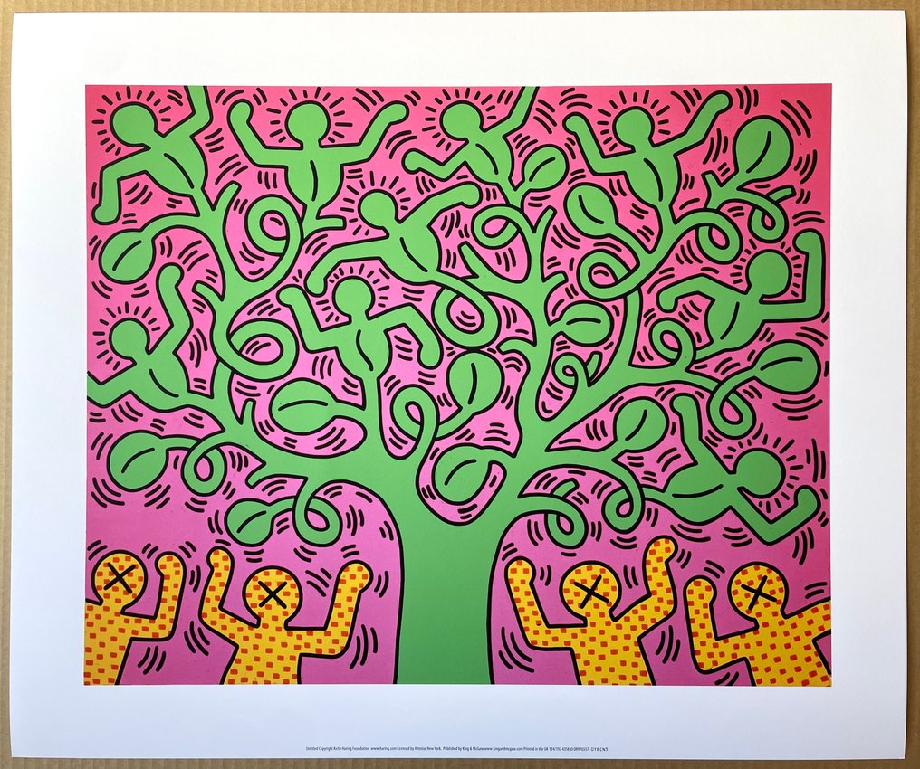 Keith Haring - Untitled (Tree of Life) - Artestar licensed print #1.0