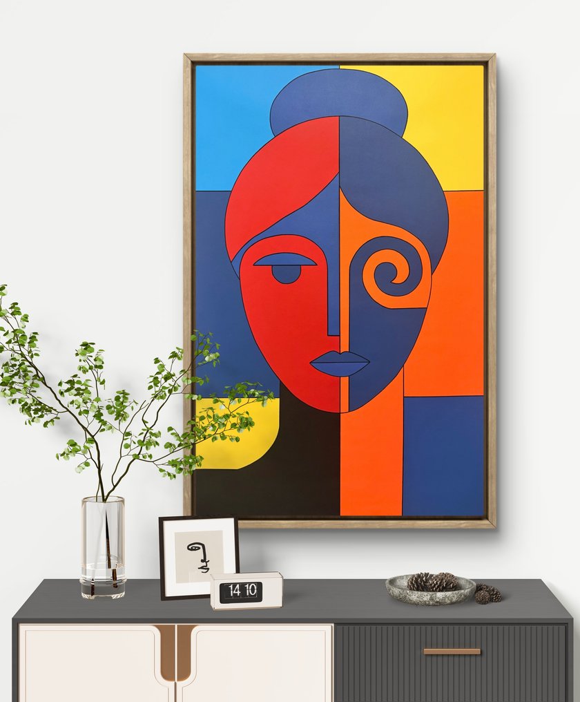 Marcel Mendez - Fragmented Face #4 -XL- (No Reserve) #4.3