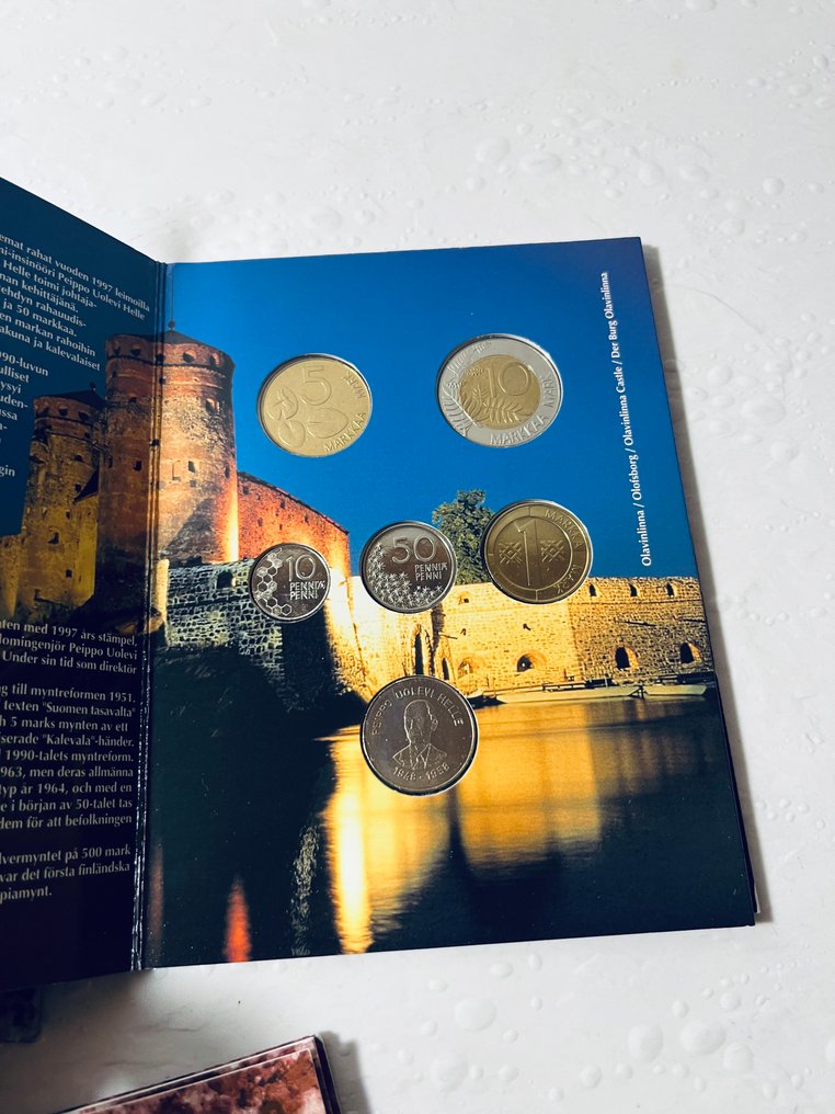 Finnország. Year Mint Set 5x 1993/2000 (Nincs minimálár) #3.2