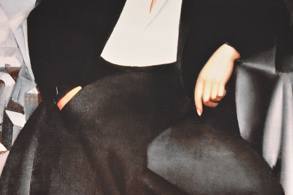 Tamara de Lempicka (after) - ImpronteEdizioni - "Portrait of the Duchess De La Salle" - Licensed by MMI NYC - 2000'erne #3.2
