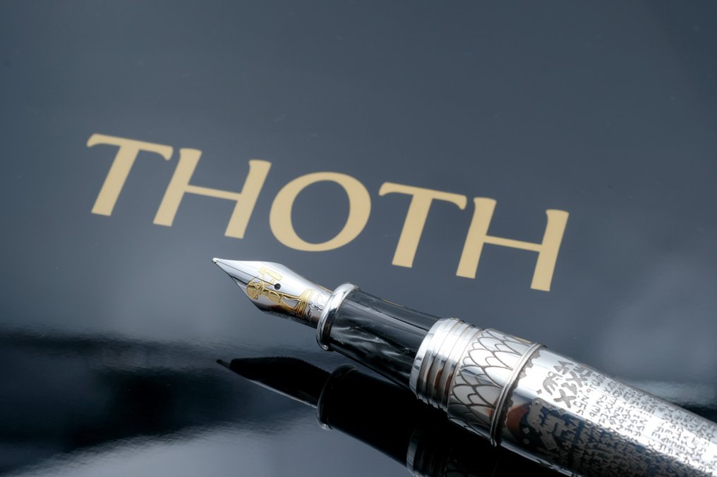 Montegrappa - Thoth - 18K Gold Nib - (Limited Edition/365) (ISTHN_SC) - Pluma estilográfica #2.1