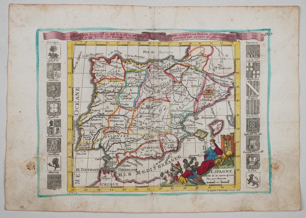 Spagna - {; Elias Baeck - Espagne - 1721-1750 #1.0