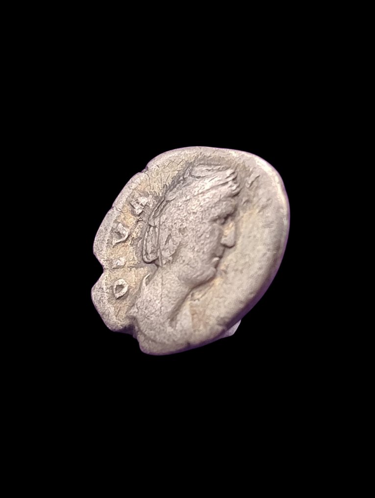 Romarriket. Faustina I († AD 140/1). Denarius Rome  (Ingen mindstepris) #1.0