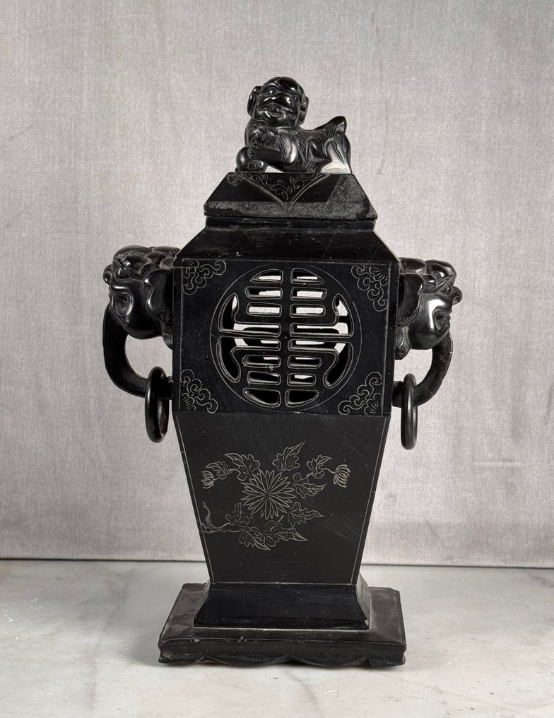 花瓶 - 硬石 - 中国 #1.0