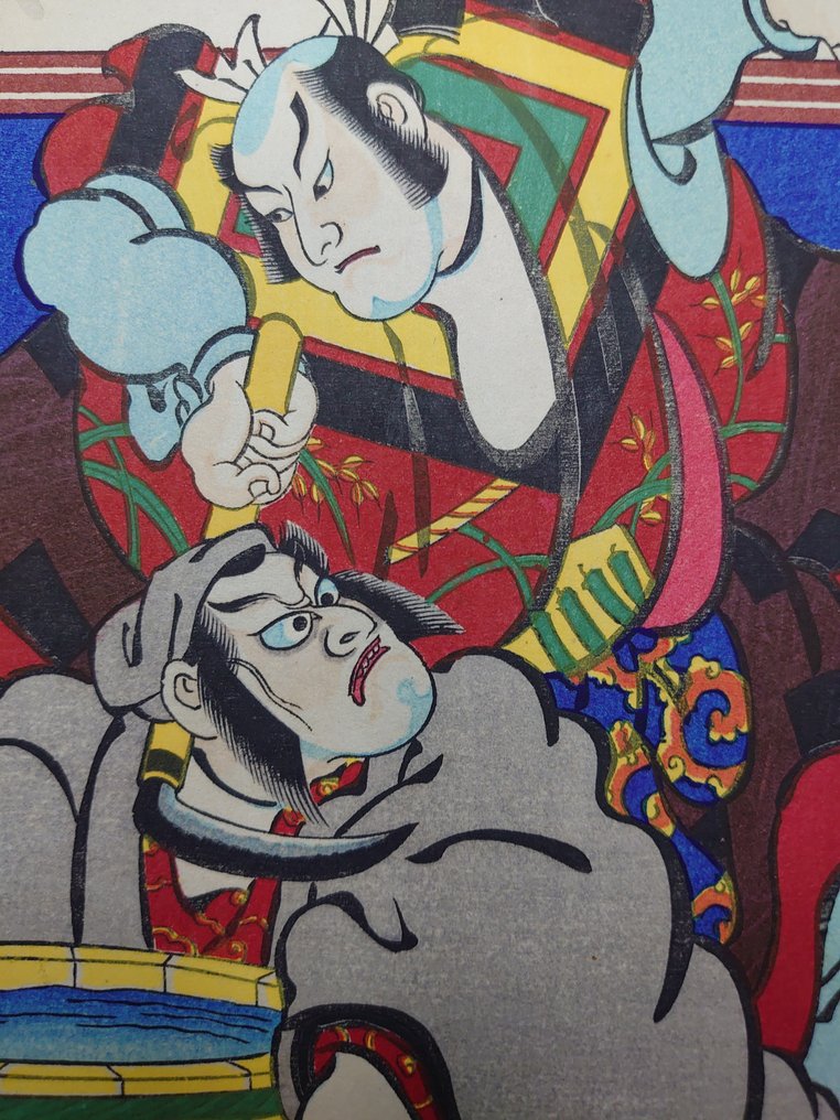 歌舞伎十八番 - 紙 - Torii Kiyotada I - 日本 - Ukiyo-e #2.1