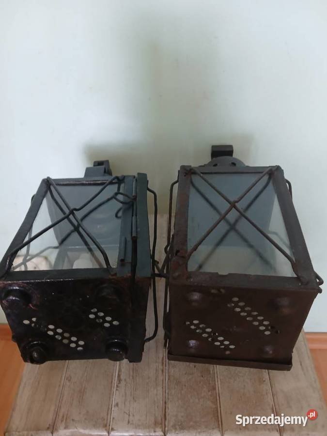 Dekoracja do lampy (2) - Metal - Niemieckie lampy kolejowe #2.1