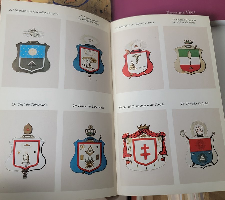 Roger Bongard, Jean Beauchard - Manuel Maconnique Du Rite Ecossais Ancien Et Accepte, Le Franc Maçon en Habit de Lumière, La voie de - 1979-2005 #2.1