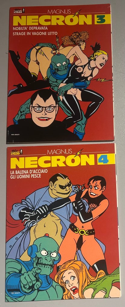 Necron + Novelle Erotiche - collana completa - 8 Album - 1990/1991 #2.1
