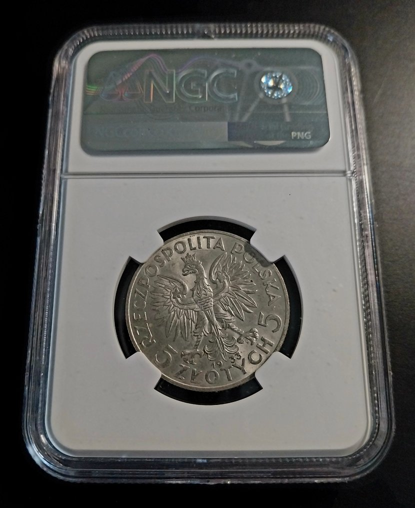 波兰. 5 Złotych 1933 / MS63 #2.1