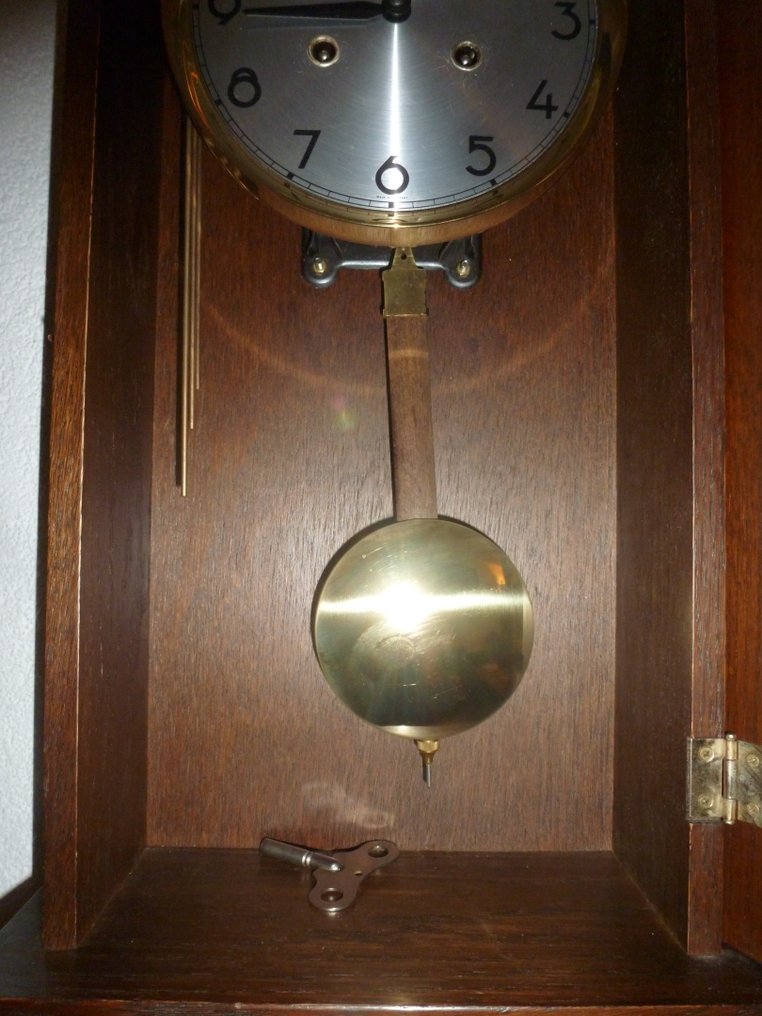 Regulator - Træ, Messing - 1970-1980 #2.1