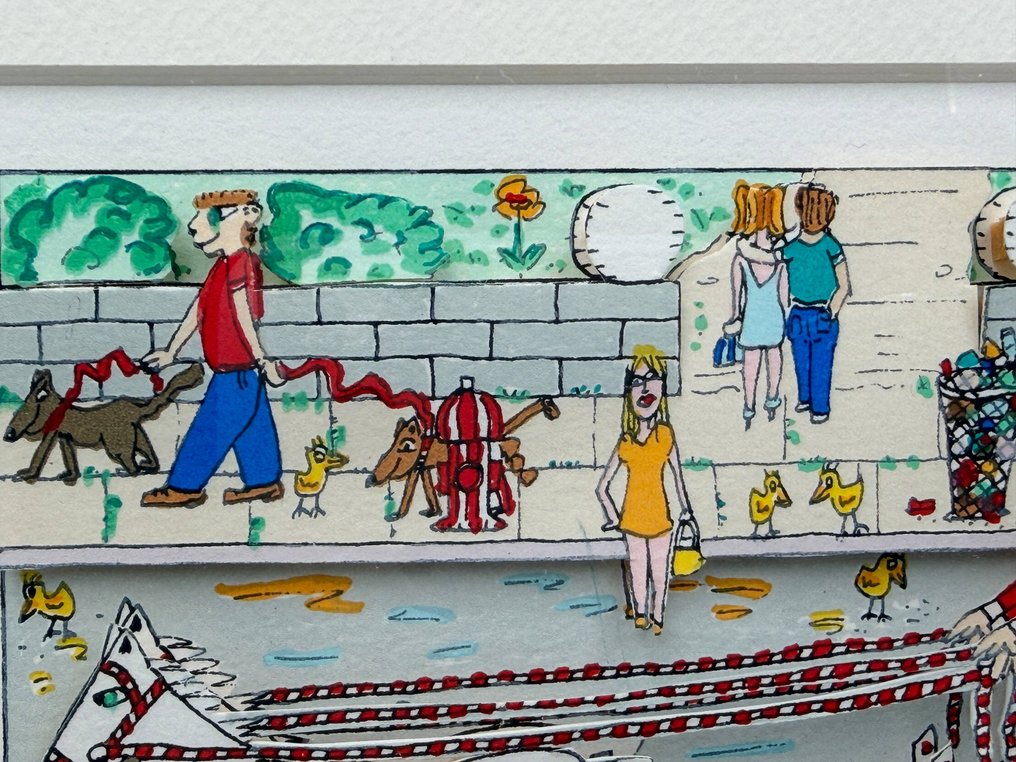 James Rizzi (1950-2011) - LOVE AND MARRIAGE · 3D silkscreen #3.2