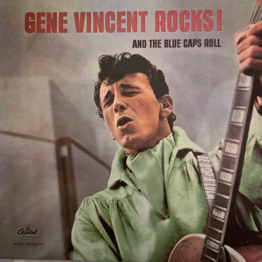 Gene Vincent - Gene Vincent Rocks!; Bluejean Bop! - Multiple titles - LP Albums (multiple items) - Mono, Reissue - 1976 #1.0