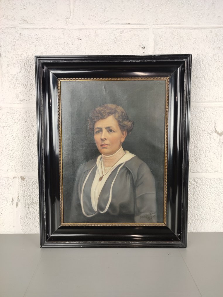 比利时学校 (XIX) - Portret van een vrouw #1.0