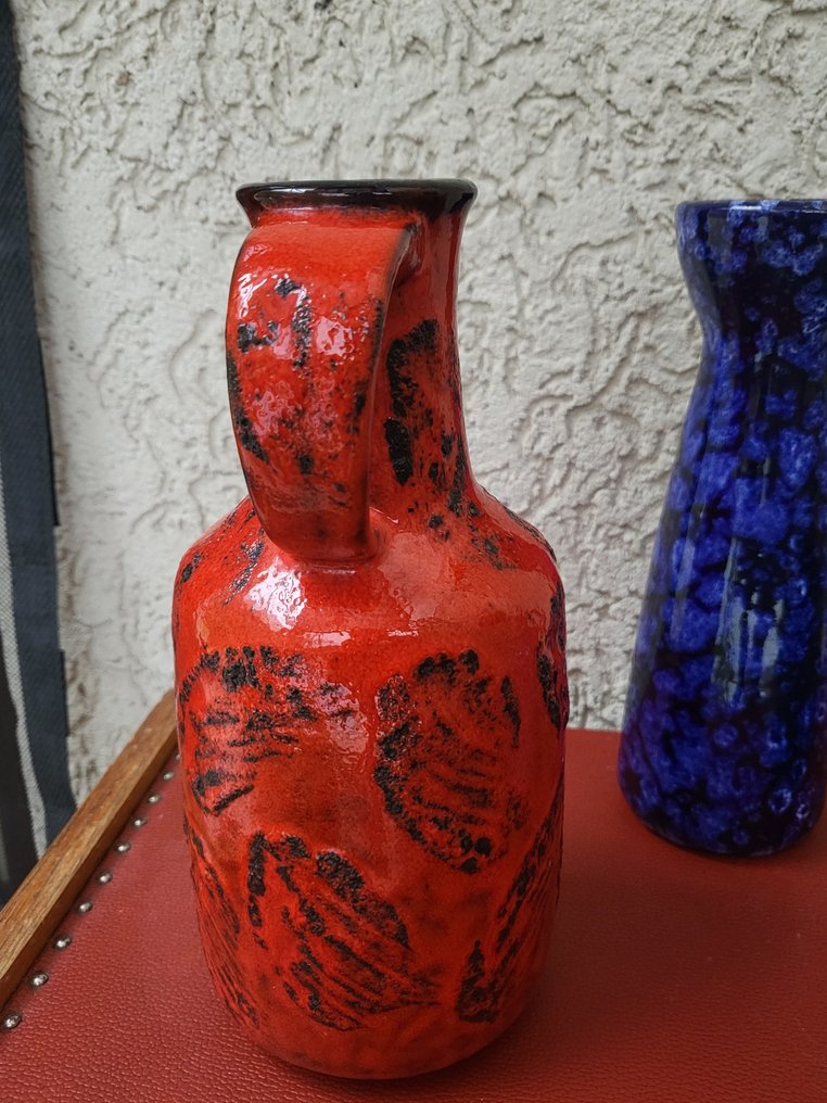 Scheurich, Gräflich Ortenburg - Váza (3) - Kerámia - Fat Lava #2.1