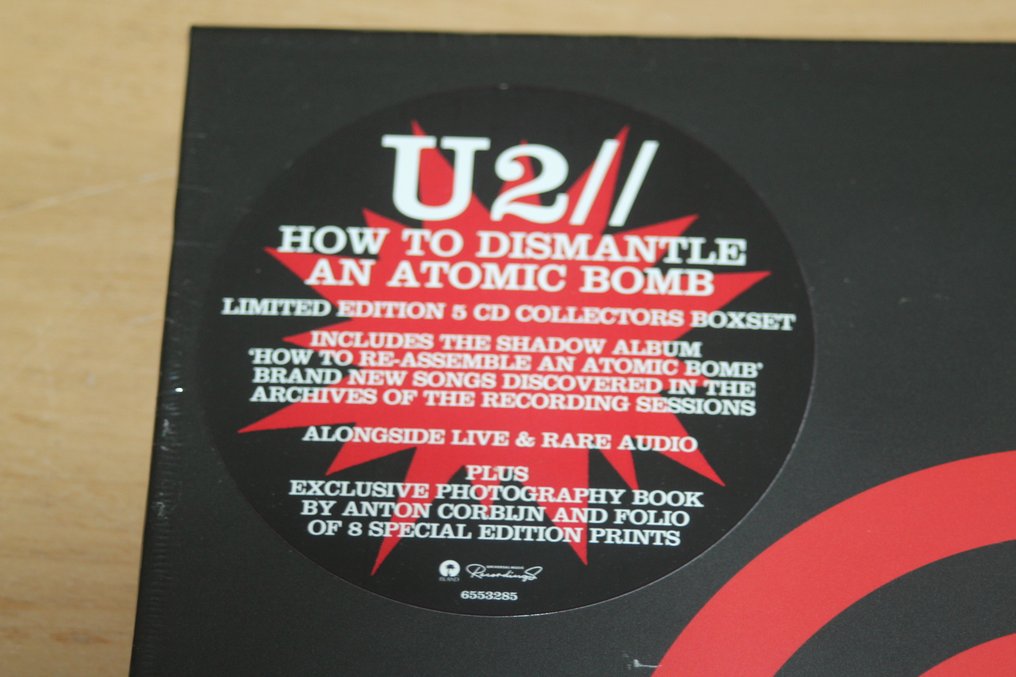 U2 - How To Dismantle An Atomic Bomb 5CD / Super Deluxe Edition, 20th Anniversary - Συλλογή CD - 2024 #1.0