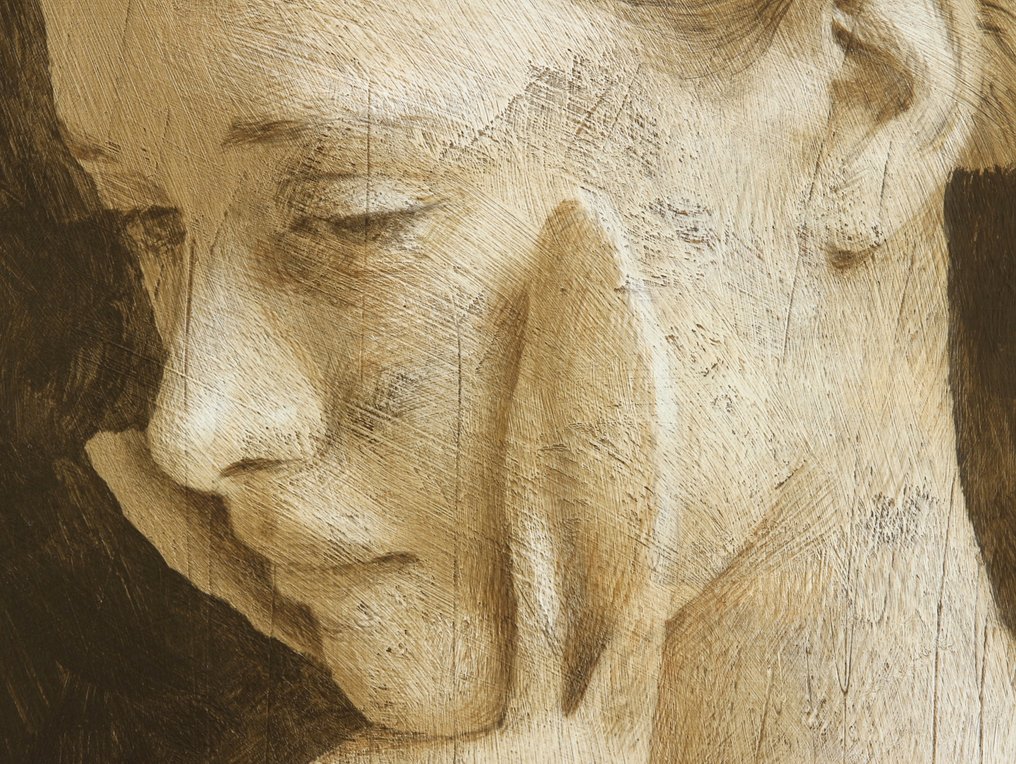 Michal Lukasiewicz - Portrait with Hare IV #1.0