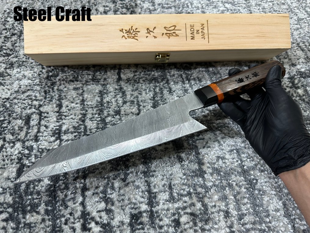 Coltello da cucina - Coltello giapponese - Acciaio giapponese premium – Coltello da cucina professionale - Acciaio giapponese e manico ergonomico - Giappone - Chef Favourite #4.3
