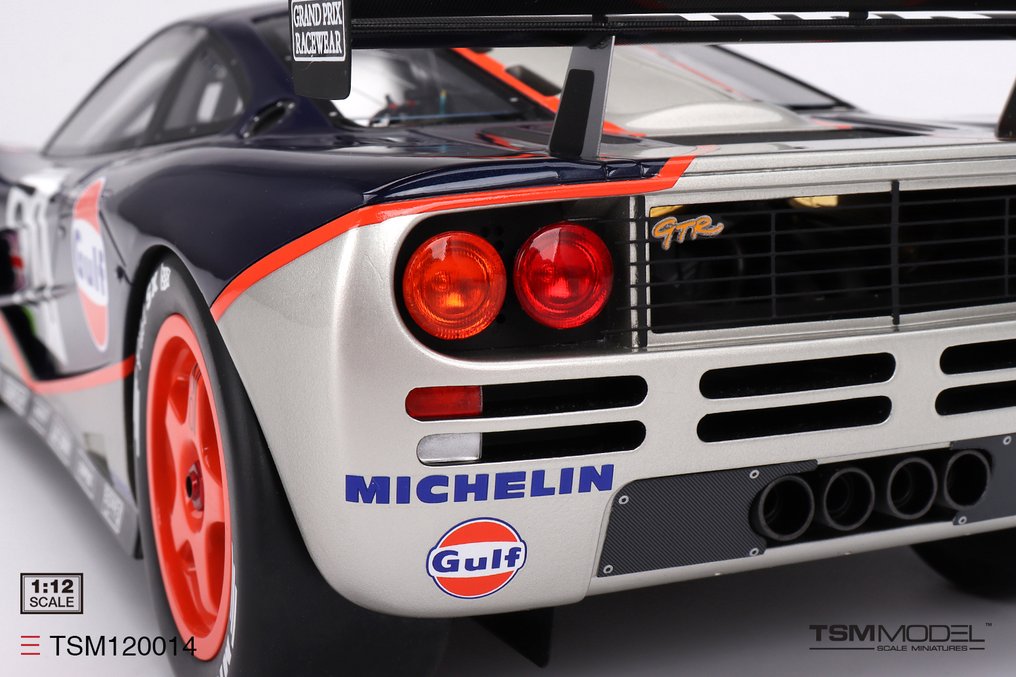 TSM Models 1:12 - Model car - McLaren F1 GTR 24 Gulf Racing 1995 Le Mans 24 Hrs #1.0