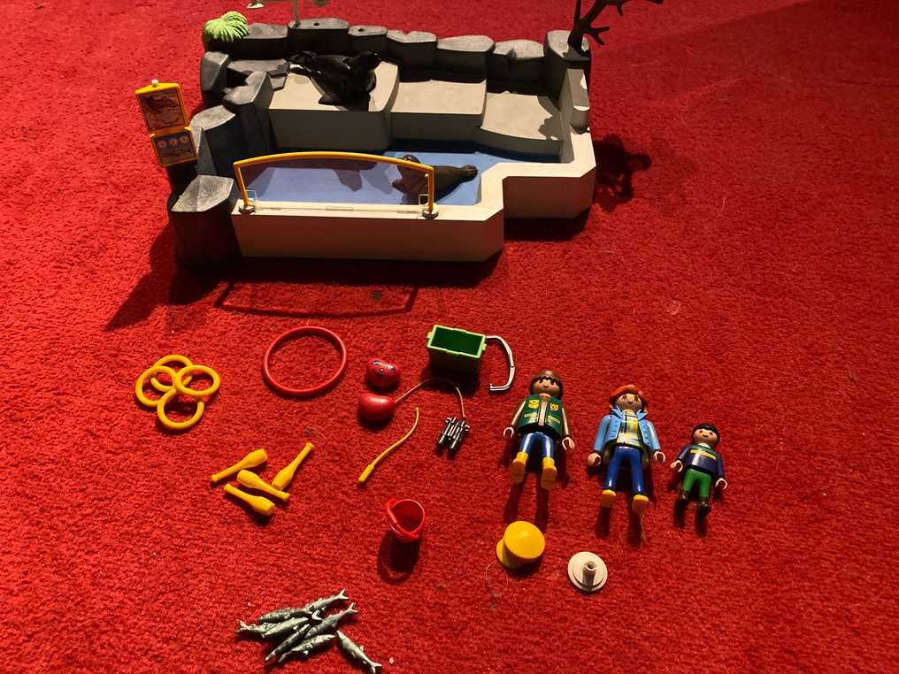 Playmobil - Statuetta - Lot met meerdere sets inclusief zeeleeuwenzwembad, ijsgrot, reddingsstrand en piratenkist (5) - Plastica #2.1