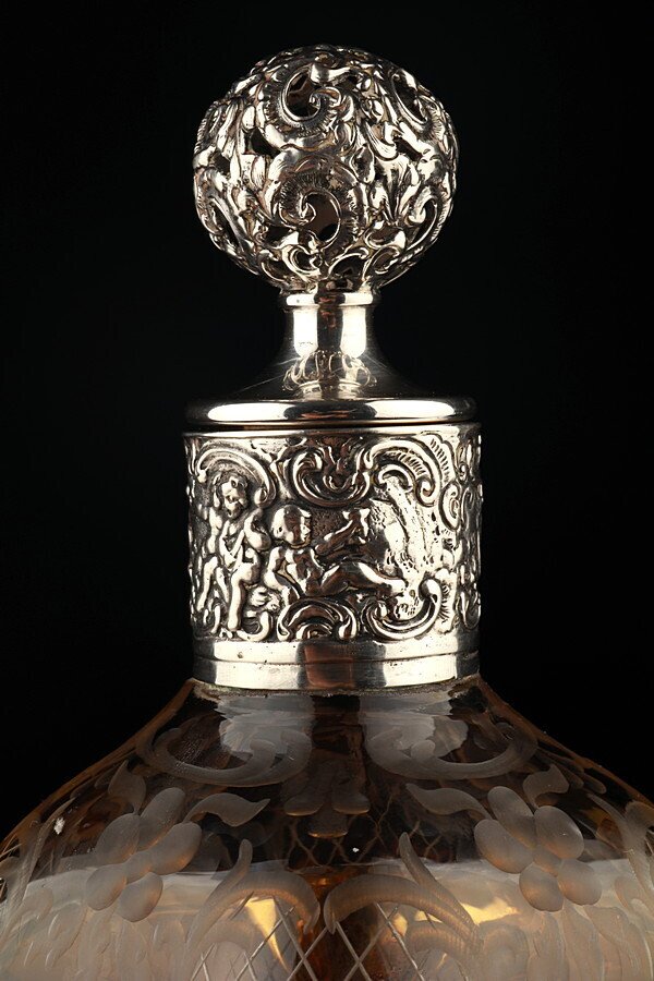 J.D. Schleissner Sohne - Decanter - .800 silver #1.0