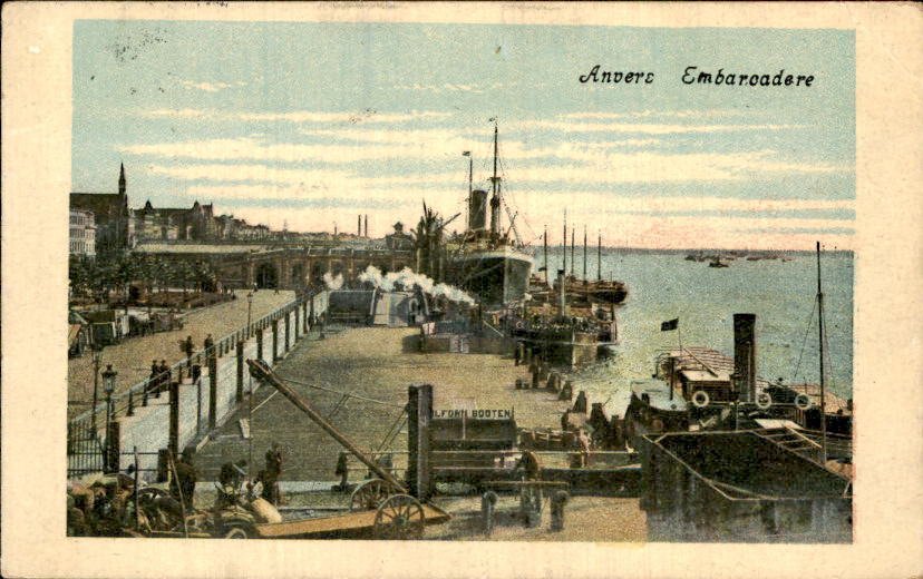 比利时 - Antwerpen Stad - 明信片 (131) - 1910-1920 #4.3