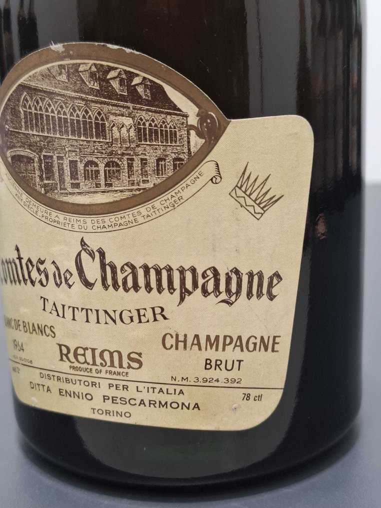1964 Taittinger, Comtes de Champagne - Reims Blanc de Blancs - 1 Flaske (0,75L) #3.2