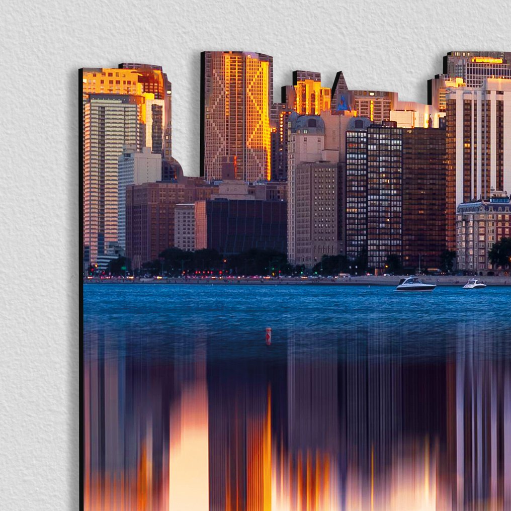 Διακόσμηση τοίχου - Γλυπτό ορίζοντας πόλης - Burano #4.3