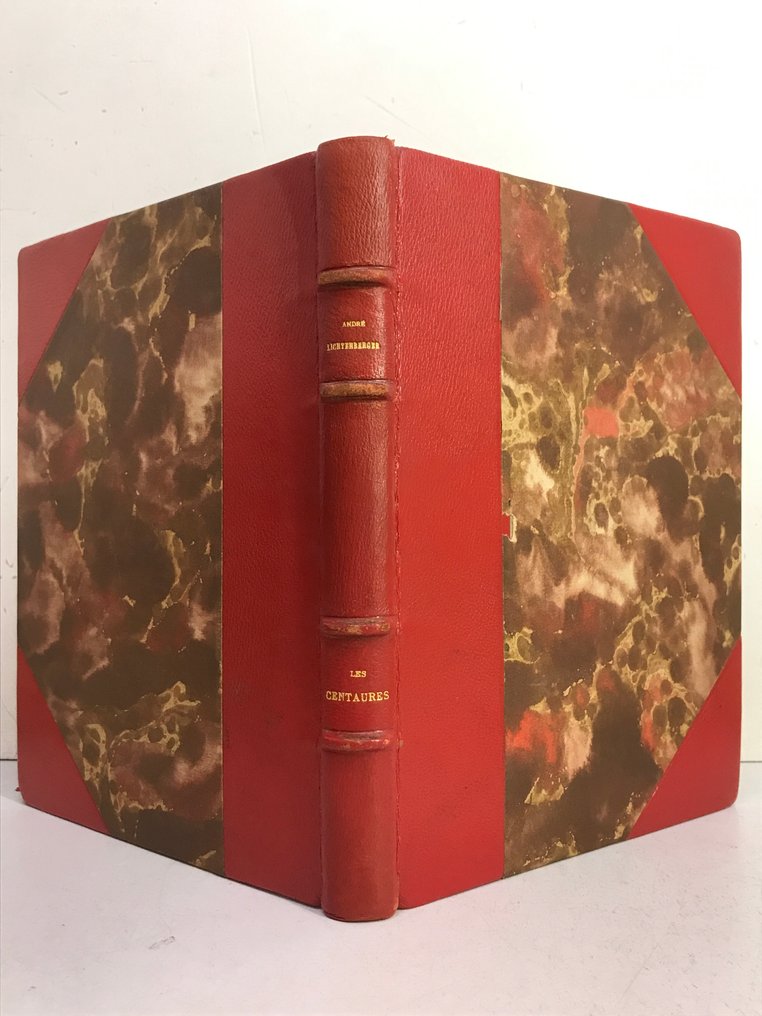 André Lichtenberger / Victor Prouvé - Les Centaures. Avec vingt-deux compositions gravées sur bois ou sur cuivre. - 1924 #1.0