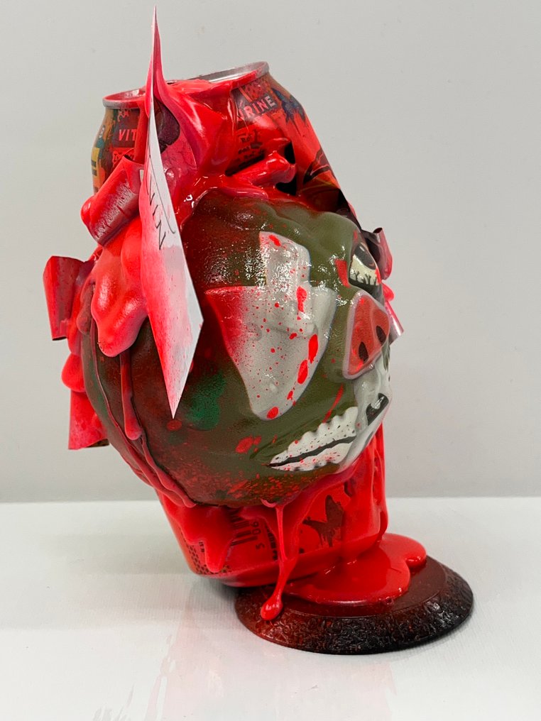 Alvin Silvrants (1979) - Madballs Lock Lips Monster Energy can art statue (5 from 7) #2.1