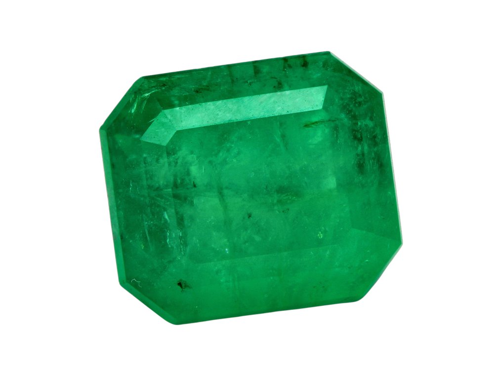 Zonder minimumprijs Groen, Blauw Smaragd - 3.51 ct - Instituto Gemólogico Español (IGE) #3.2