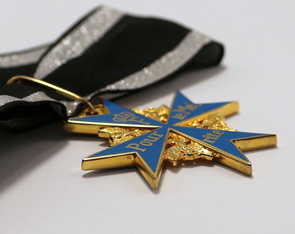 Γερμανία - Στρατιωτικό μετάλλιο - Pour le Mérite, Fürstlich Lippischer Hausorden Ehrenkreuz + Σοβιετικό Μετάλλιο - Αντίγραφα #4.3