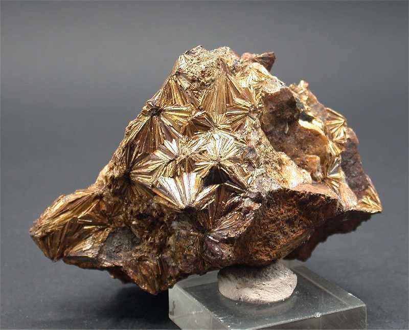 Pyrophyllite Crystals on matrix - Height: 8 cm - Width: 5.5 cm- 350 g - (1) #2.1