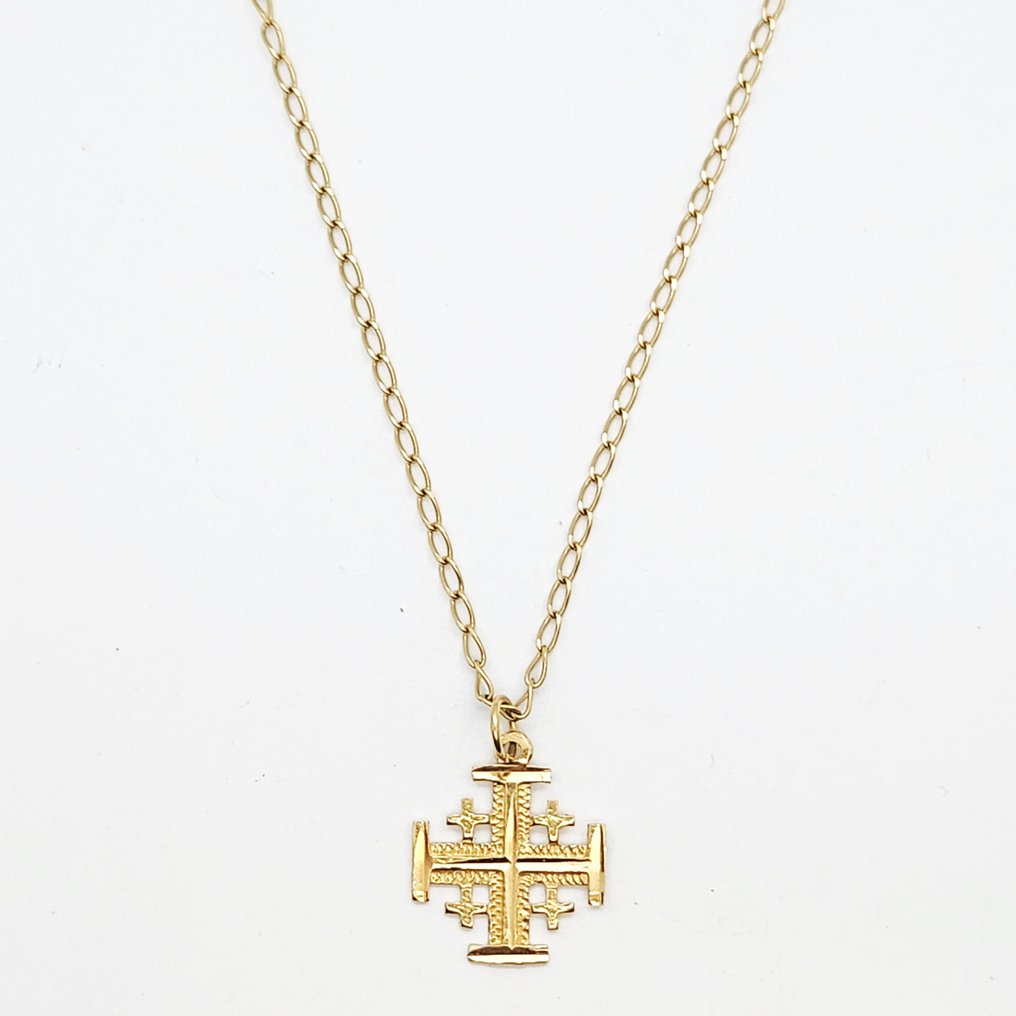 Colar com pingente - 18 K Ouro amarelo #1.0