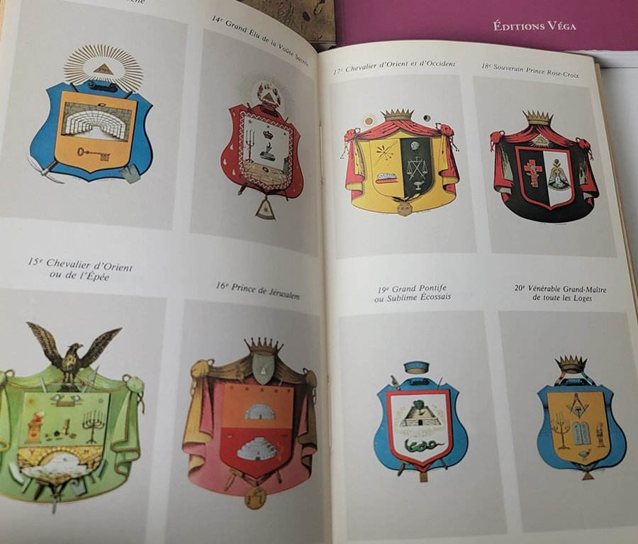 Roger Bongard, Jean Beauchard - Manuel Maconnique Du Rite Ecossais Ancien Et Accepte, Le Franc Maçon en Habit de Lumière, La voie de - 1979-2005 #3.2