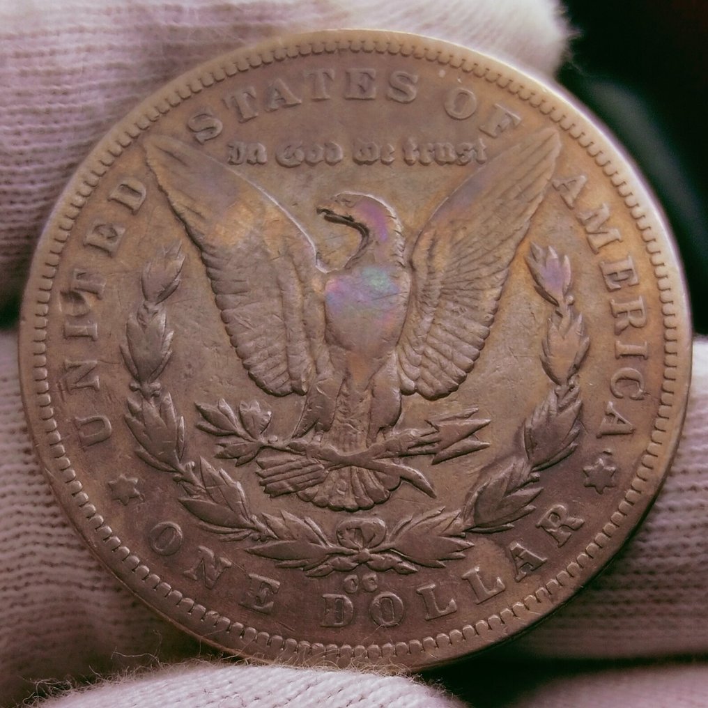 Ηνωμένες Πολιτείες. Morgan Dollar 1892-CC, Carson City (χωρίς τιμή ασφαλείας) #1.0