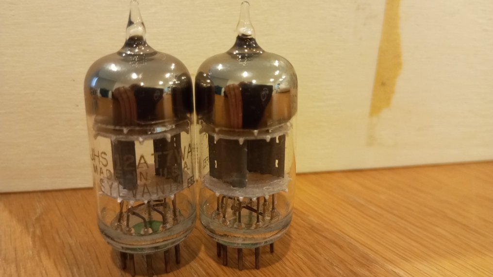 Raytheon, Federal, General Electric, Sylvania - 12AT7WA Audio component - Multiple models #1.0