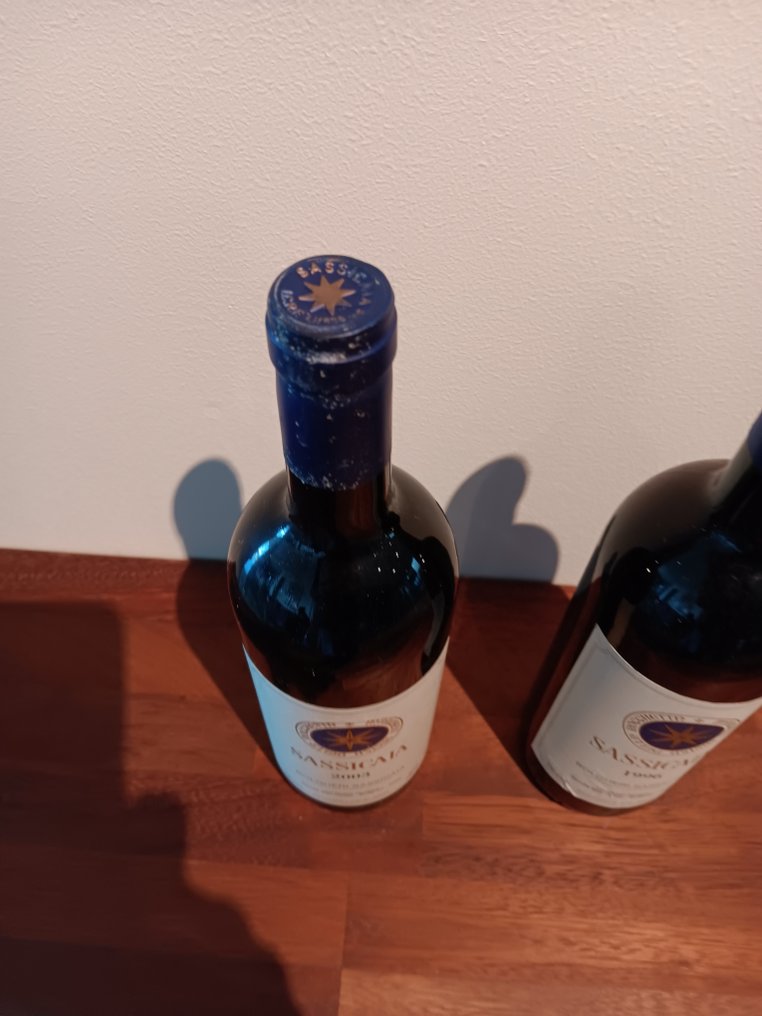 1996 & 2003 Tenuta San Guido Sassicaia - Super Tuscans - 2 Bottles (0.75L) #4.3