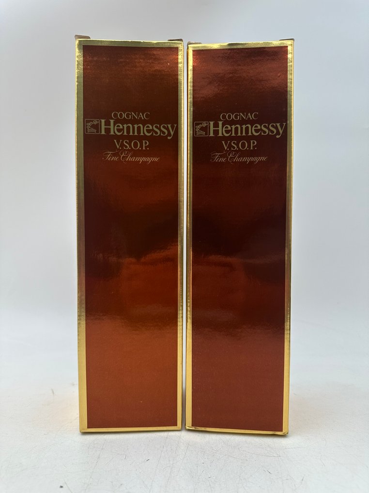 Hennessy - VSOP - b. 1970‹erne - 75 cl - 2 flasker #1.0