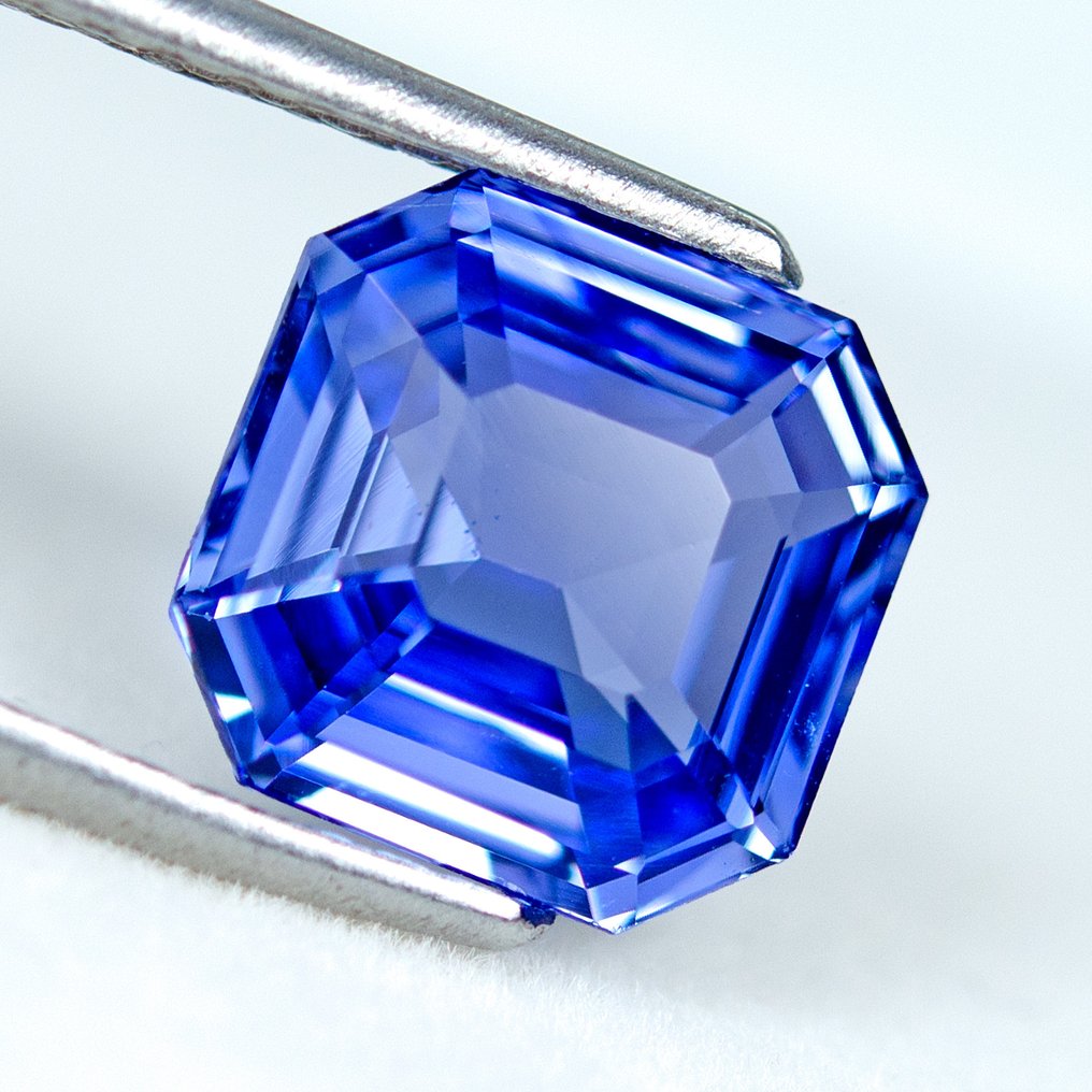 Μπλε Ζαφείρι - 4.81 ct - Lotus Gemology - Παστέλ #1.0