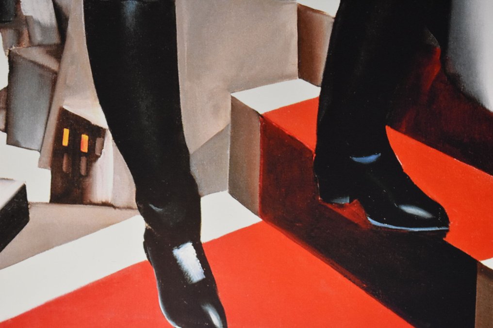 Tamara de Lempicka (after) - ImpronteEdizioni - "Portrait of the Duchess De La Salle" - Licensed by MMI NYC - 2000'erne #4.3