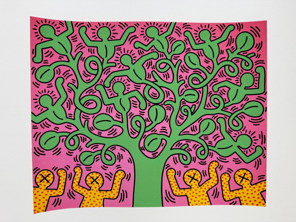 Keith Haring (after) - Untitled, Copyright Keith Haring Foundation, Licensed by Artestar NY, Printed in the UK #1.0