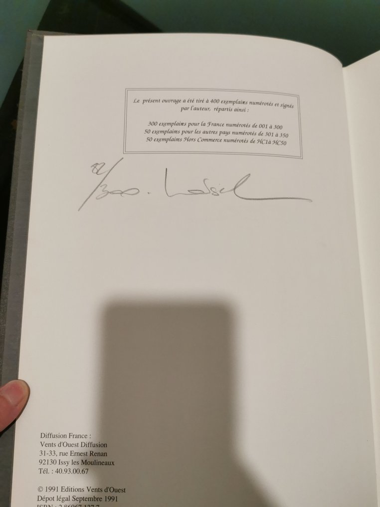 Loisel - L'Envers du décor - C - 1 Album - Edição limitada - 1991 #3.2