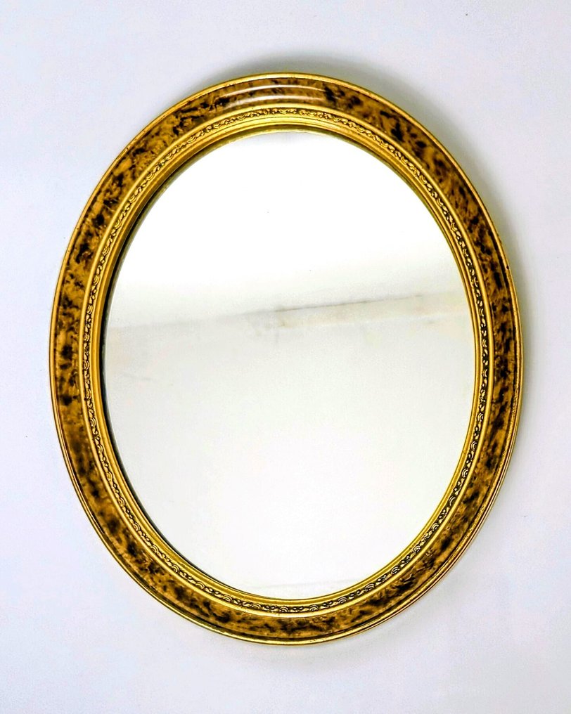 PIETERMAN - Miroir- Spectaculaire miroir Lodewijk XIV - Verre, Bois, Plaqué or #3.2