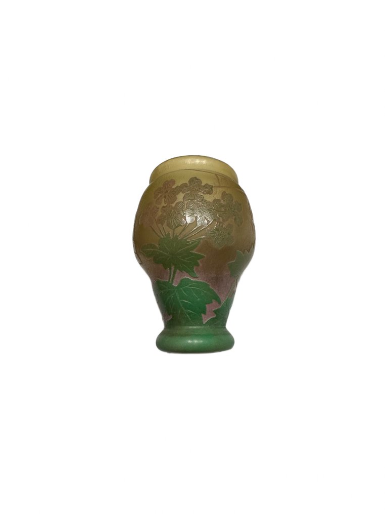 Muller Frères - Vaas  - Glas - Miniatuur met spinnenweb #3.2