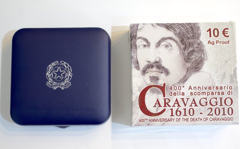 Italië. 10 Euro 2010 "Caravaggio" Proof (Zonder minimumprijs) #1.0