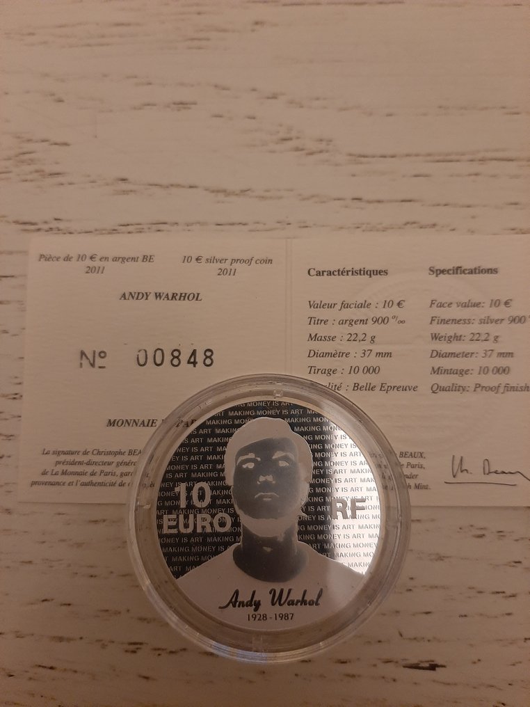 Frankrike. 2 Euro / 10 Euro 2011/2020 (4 monnaies) Proof (Ingen reservasjonspris) #3.2